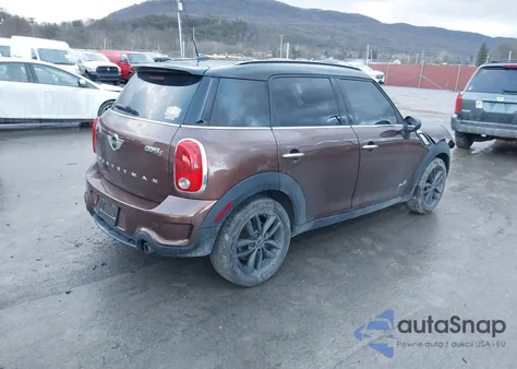2014 Mini Countryman Cooper S from USA, damaged, VIN WMWZC5C56EWP39992